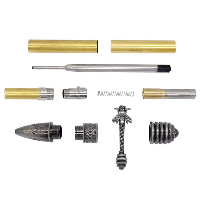 Mécanisme stylo bille Ø 10 mm Buzzy gun polish · Gamme Abeille